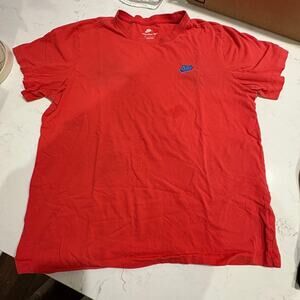 NIKE Men's 'The Nike Tee' Orange Sz M